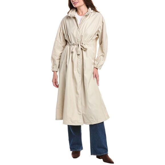 Herno Jackets & Blazers - Herno Womens Drawstring Waist Coat, Grey